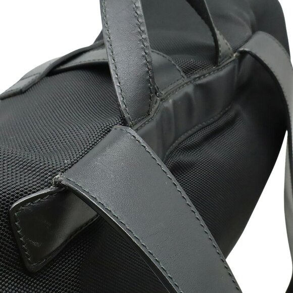 GUCCI Black Leather Backpack main image 4